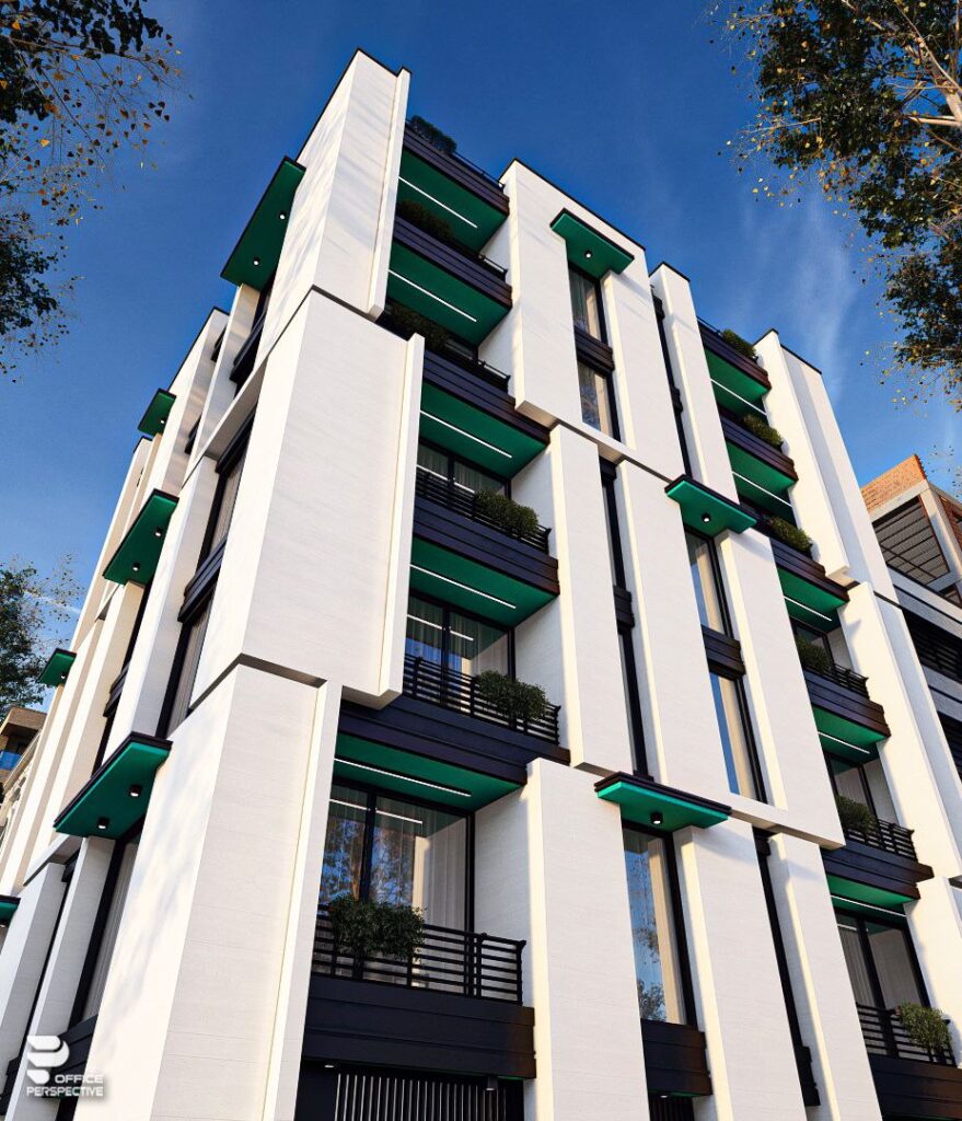 آپارتمان مسکونی باران