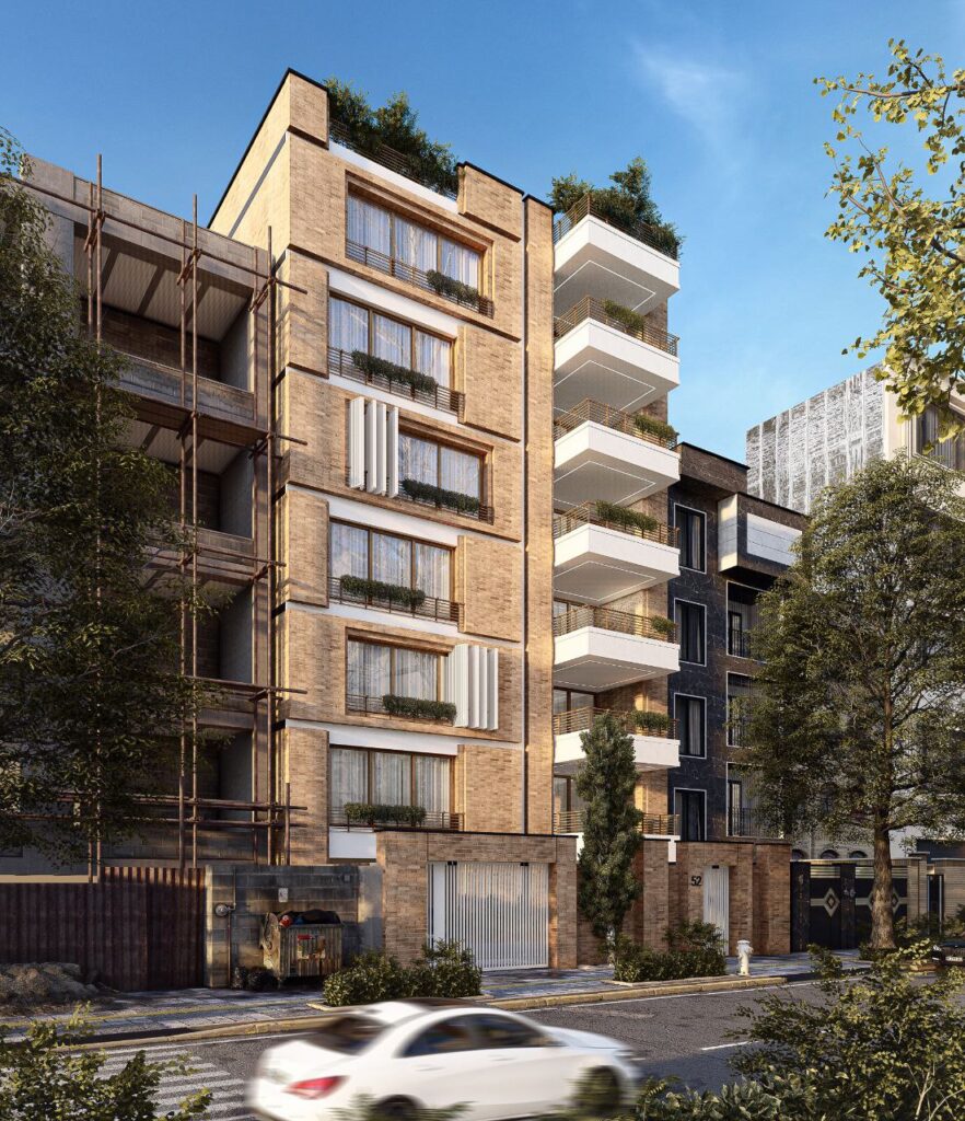 نمونه آپارتمان های طراحی شده